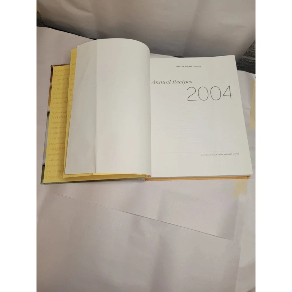 Martha Stewart Living 2004 Annual Recipes by Martha Stewart (2003, Hardcover)